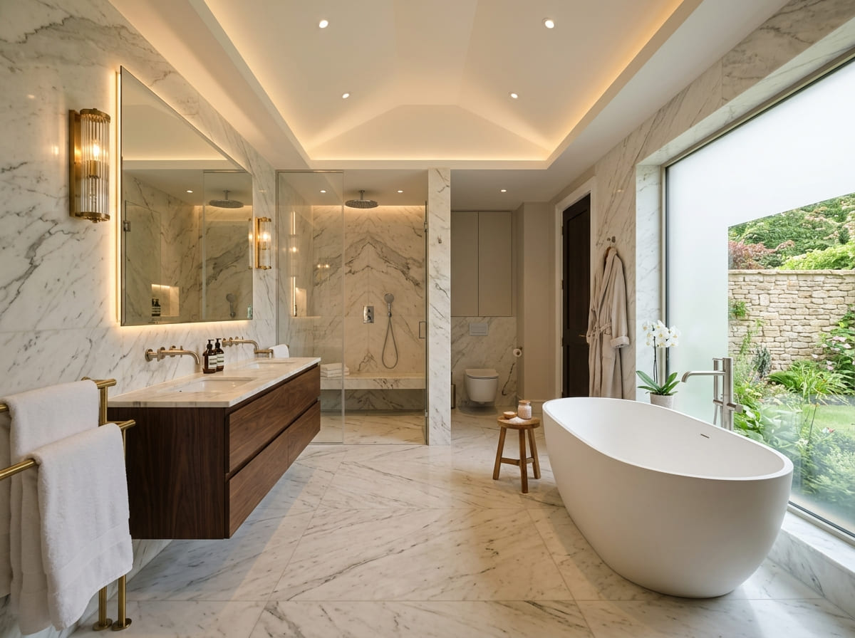 Custom Bathroom Renovation in Dale